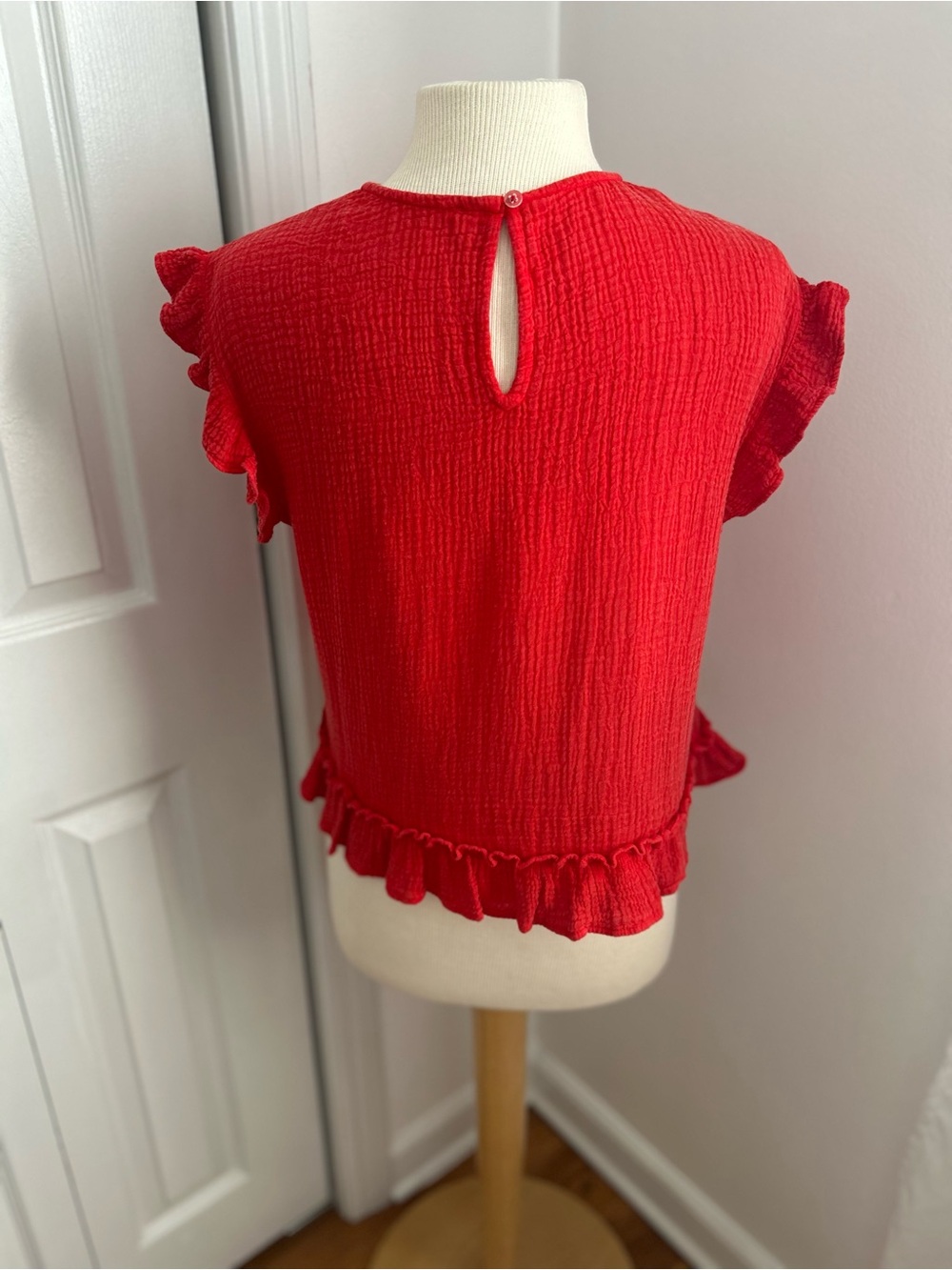 Free People Ruffled Top - Picture 3 of 9